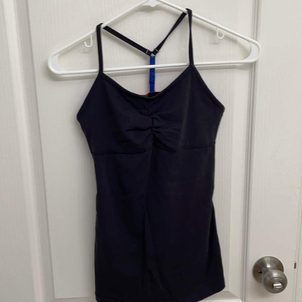 Pure Barre by Splits59 Lynx Top, Black, XS
